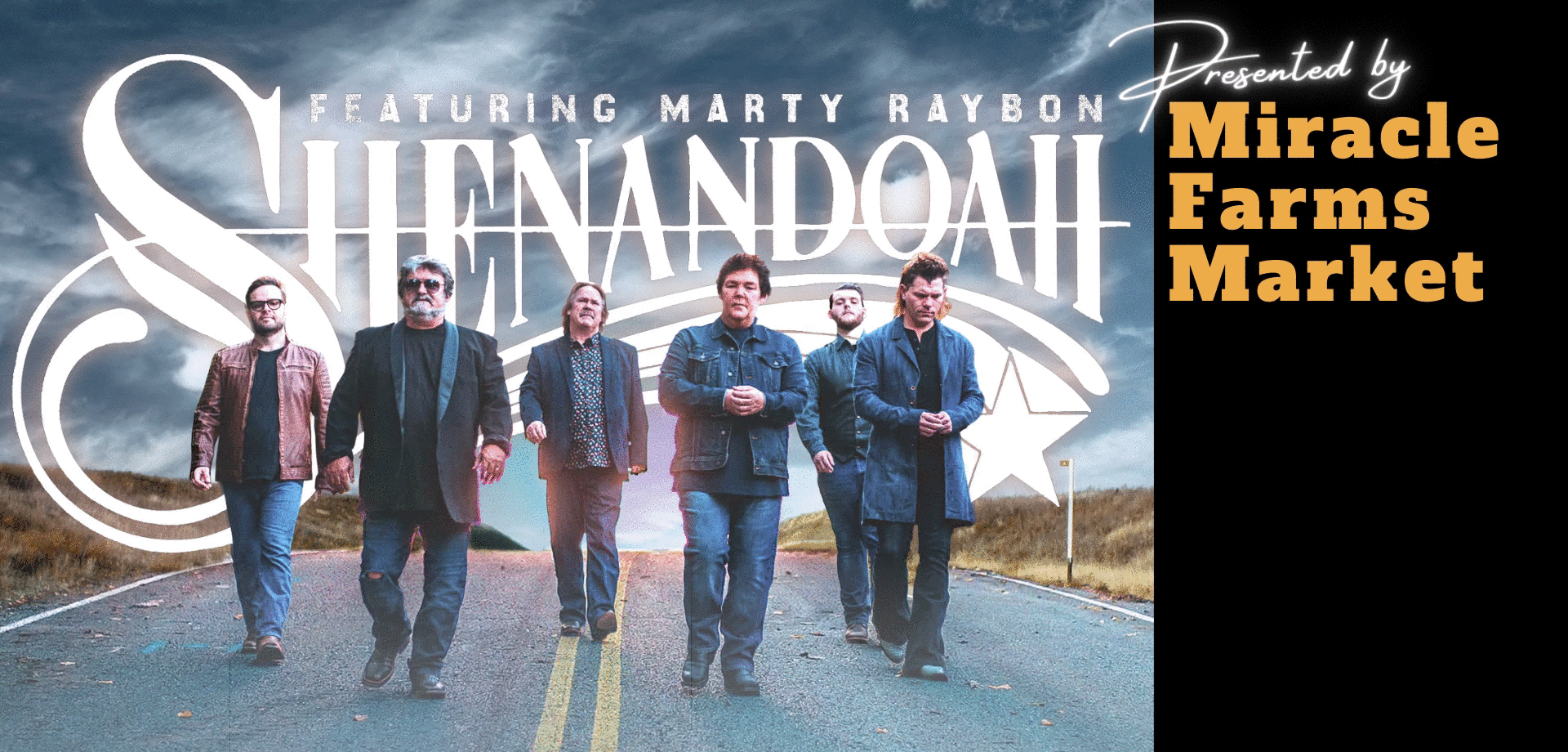Shenandoah, featuring Marty Raybon LIVE
