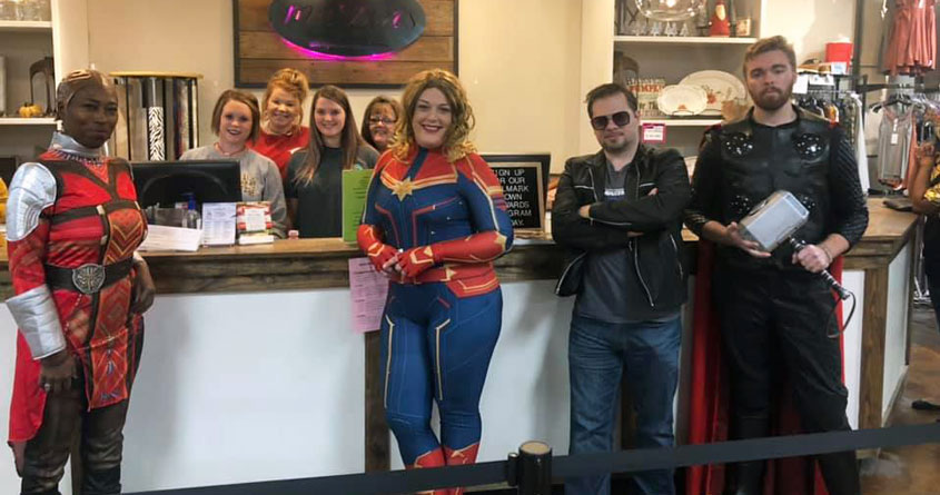 The Avengers Takeover Hempstead Hall